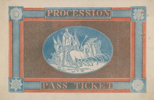 Coronation Procession Pass Ticket