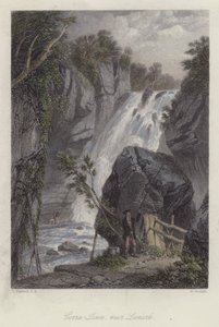 Corra Linn, near Lanark, Scotland by English School