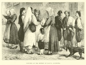 Costumes of the District of Ragusa, Dalmatia