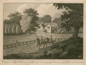 Cottage in Hyde Park in Which Drugs, etc, Are Kept for the Recovery of Drowned Persons