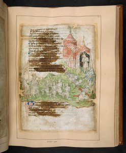Cotton MS Tiberius A VII/1 fol. 75r, late 15th century by English School
