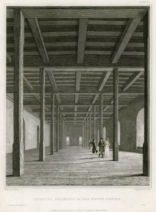 Council Chamber in the White Tower by English School