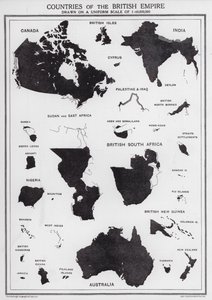 Countries of the British Empire by English School