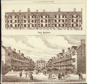 County Borough of Salford by English School