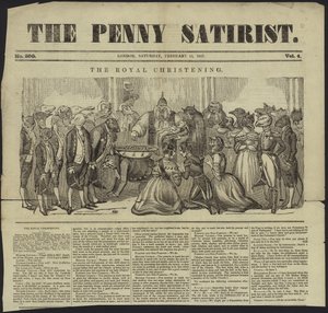 Cover of The Penny Satirist