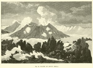 Crater of Mount Hekla by English School