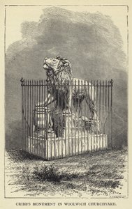 Cribbs Monument in Woolwich Churchyard