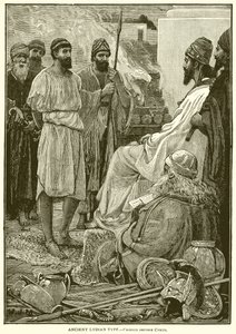 Croesus before Cyrus by English School