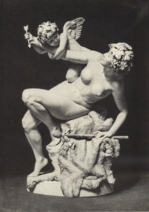 Cupid and Bacchante