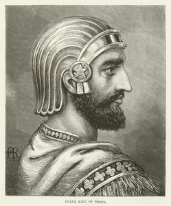 Cyrus, King of Persia by English School