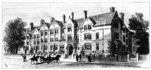 Dalton Hall, Residence for Students of Victoria University, Manchester by English School