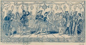 Dance at Vauxhall Gardens, London by English School