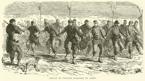 Dance of French Soldiers in Camp, November 1870