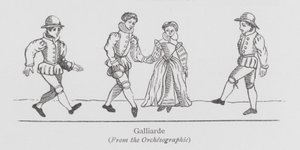 Dancing: Galliarde by English School