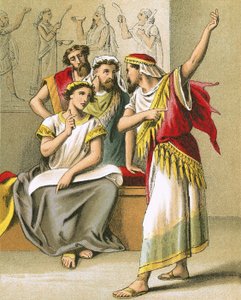 Daniel Informs His Companions of the King