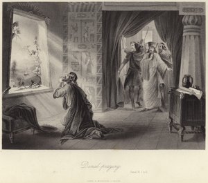 Daniel Praying by English School