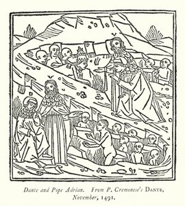 Dante and Pope Adrian, From P Cremonese