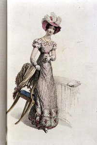 Day Dress, Fashion Plate from Ackermann