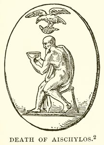 Death of Aeschylus by English School