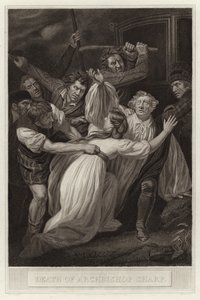 Death of Archbishop Sharp by English School