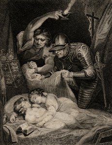 Death of King Edward V and his Brother, Richard Duke of York by English School