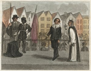 Death of Lord Russell by English School