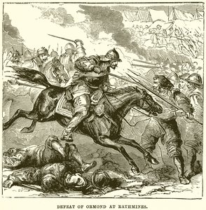 Defeat of Ormond at Rathmines by English School