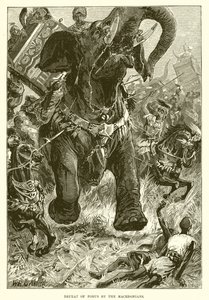Defeat of Porus by the Macedonians