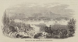 Defeat of the Afghans at Kandahar by English School