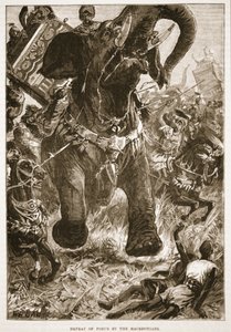 Defeat of Porus by the Macedonians