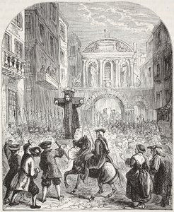 Defoe in the Pillory at Temple Bar