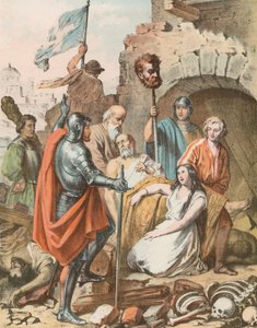 Demolition of Doubting Castle and Rescue of Mr. Despondency and his Daughter