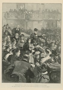 Demonstration at St James