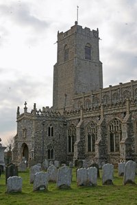 View of the church from the south