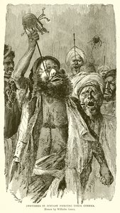 Dervishes in Ecstasy Piercing Their Cheeks