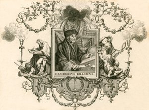 Desiderius Erasmus by English School