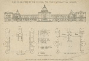 Design Adopted by the Council for the University of London
