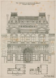 Design for The Criterion Theatre, London by English School