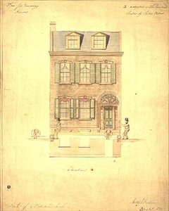 Design for the Little Theatre, Haymarket, c.1800 by English School