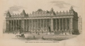 Design for the War Office by English School