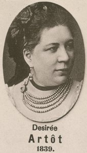 Desiree Artot by English School