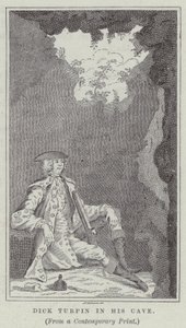 Dick Turpin in His Cave
