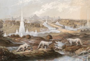 Dinosaurs at Crystal Palace