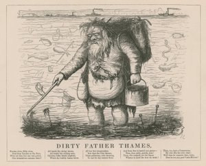 Dirty Father Thames by English School