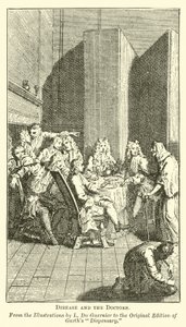 Disease and the Doctors by English School