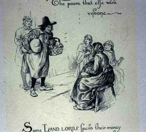 Dole to the Poor by English School