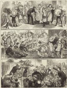 Domestic Theatricals by English School