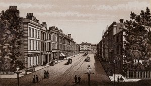Donegal Place, Belfast 1880 by English School