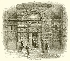 Door of Newgate by English School