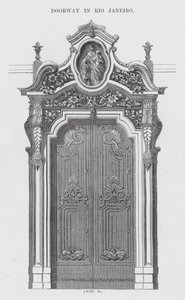 Doorway in Rio Janeiro by English School